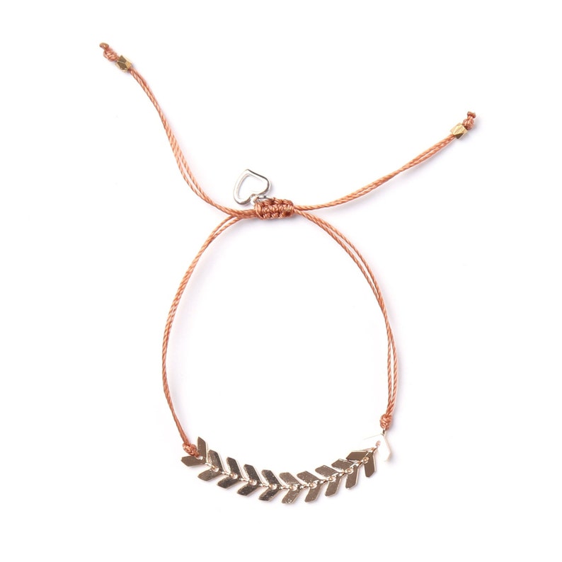 Leaf bracelet sable / sand