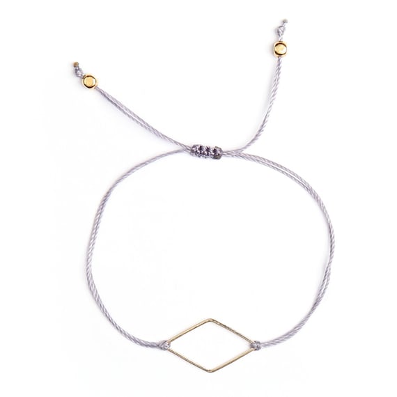 Delicate bracelet, rectangle shape