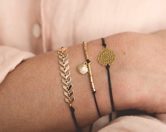 Bracelets '' Nature Harmony'' handmade with love in Montreal
