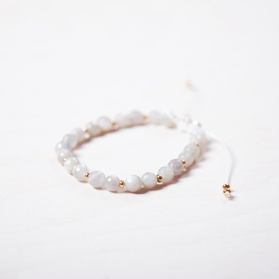 Moon bracelet handmade in Montreal