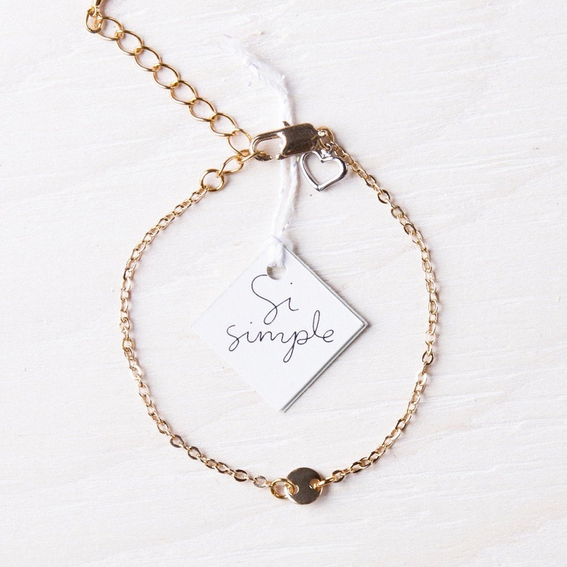 Goldplated Charm Bracelet Handmade in Montreal Etsy Israel