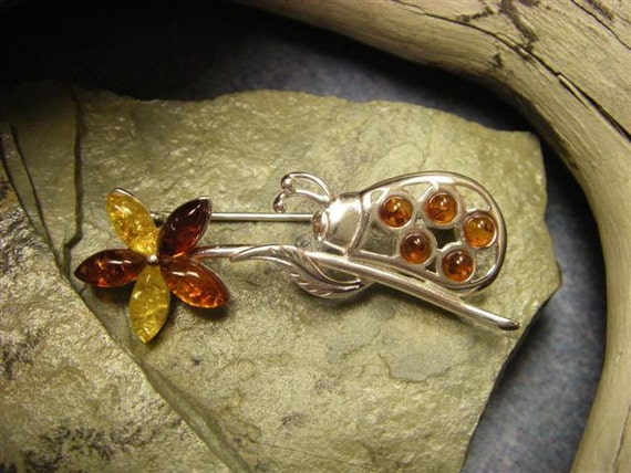 Amber Brooch - image 4