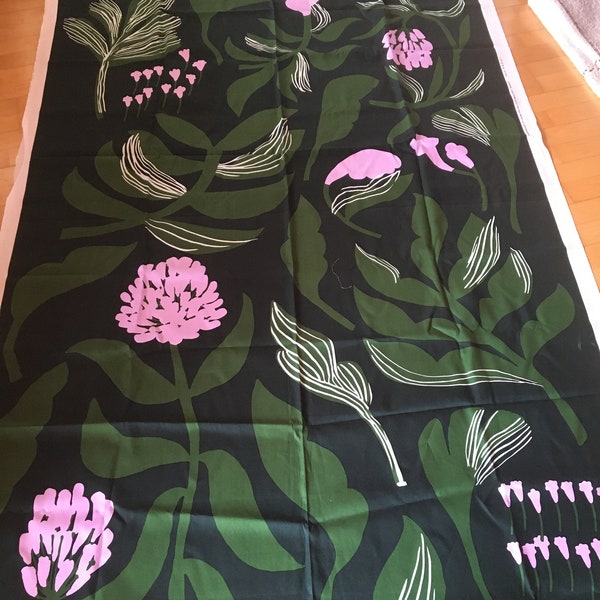 Marimekko Kasvio large piece of fabric 266 x 152cm