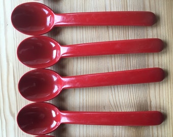 Set of Six Sarvis spoons by Kaj Franck