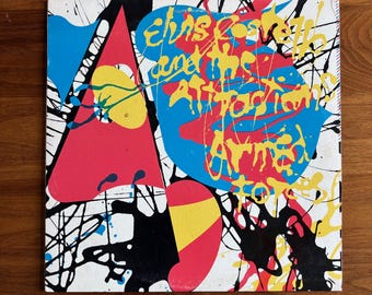 70's Elvis Costello  vinyl record 1979 Armed Forces