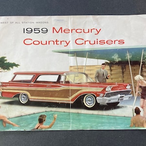1959 Mercury station Wagon Country Cruiser brochure