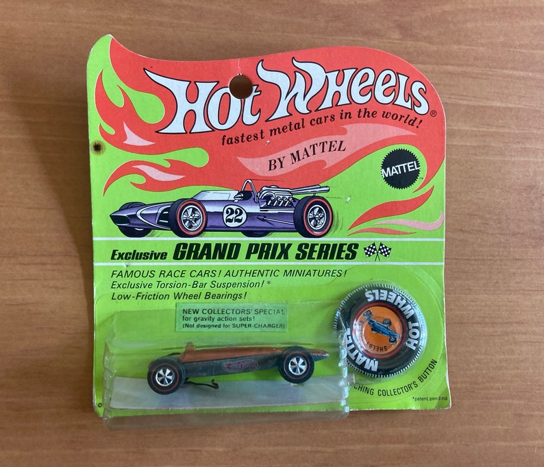 Hot Wheels redline Grand Prix series Shelby original package Etsy