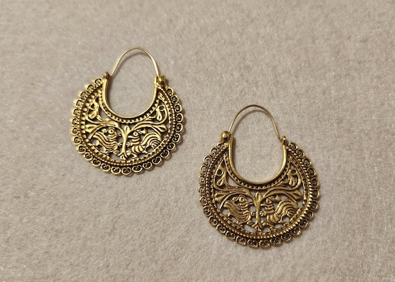 6th to 7th Century Byzantine Earrings Museum Reproduction Opus