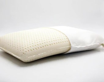 Low Loft Latex Pillow for Back Sleepers [GOTS CERTIFIED]