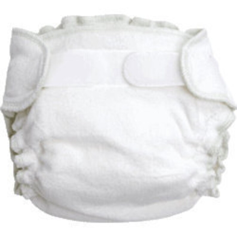 Set of 2x 100 Organic Terry Baby Diapers Washable, Reusable and Eco