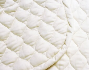 Handmade All Organic Cotton Mattress Pad for Baby Beds Fitted/Flat- Color : Ivory - Healthy and Pure - No dyes or chemicals