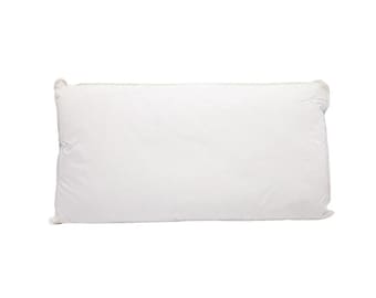 Real Down Bed Pillow with GOTS Certified Organic Cotton Covering