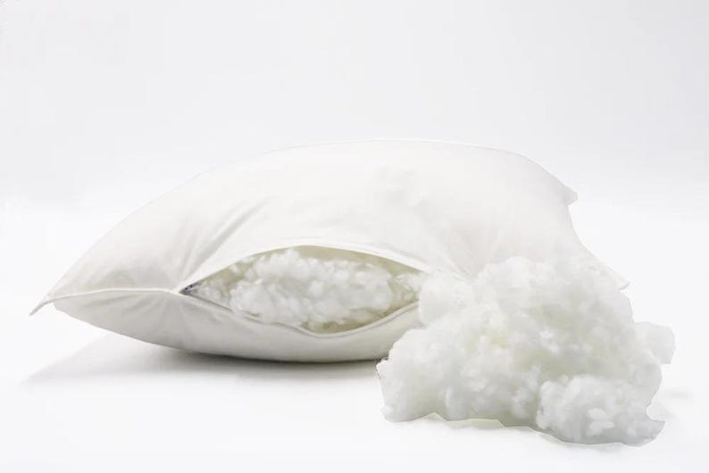 Down Alternative Bed Pillow for Sleeping, 2 Pack [GOTS CERTIFIED] image 4