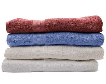 100% Organic Cotton Standard Towel [GOTS Certified] (Different Colors Available)