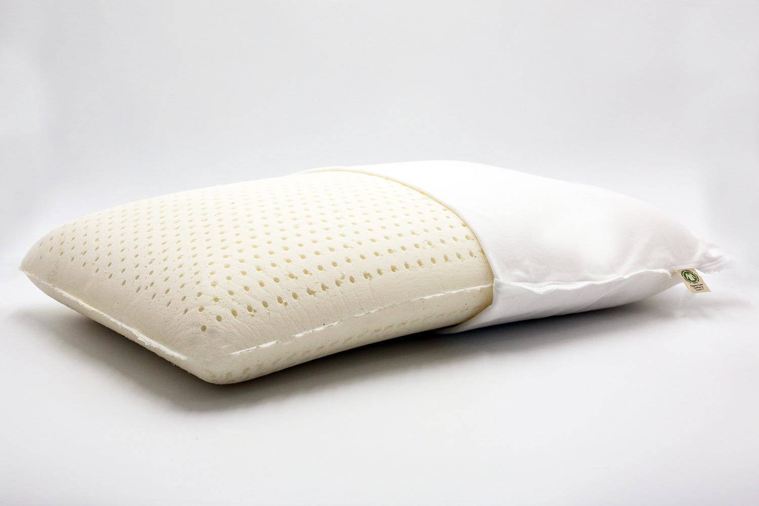 100% Talalay Latex Pillow for Neck Pain [GOTS CERTIFIED]