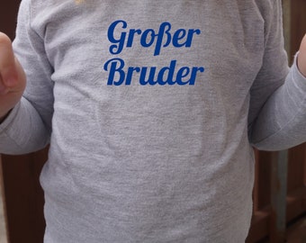 Bügelbild "Großer Bruder"