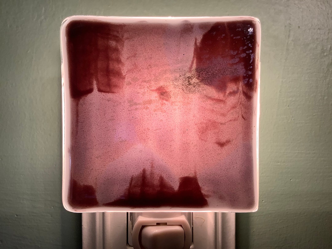 Purple Night Light Fused Glass SALE 4 for 20 Etsy