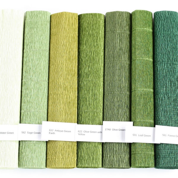 180g  Crepe Paper by Cartotecnica Rossi - Quality Italian Florist Paper