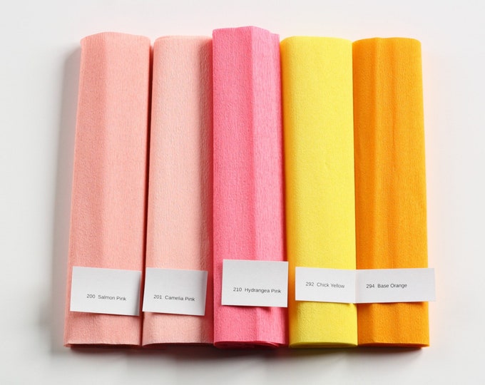 60g Crepe Paper by Cartotecnica Rossi Quality Italian Etsy UK