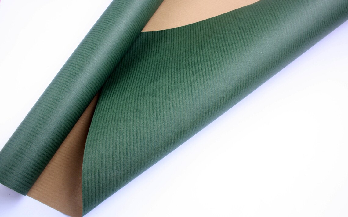 Coloured Kraft Wrapping Paper Roll Eco Friendly Crafts Etsy