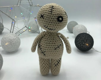 Crochet Voodoo doll pattern, amigurumi doll, halloween doll, crochet doll, amigurumi voodoo doll