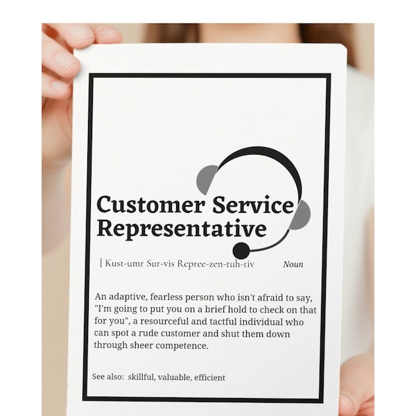 Customer Service Sign - Etsy