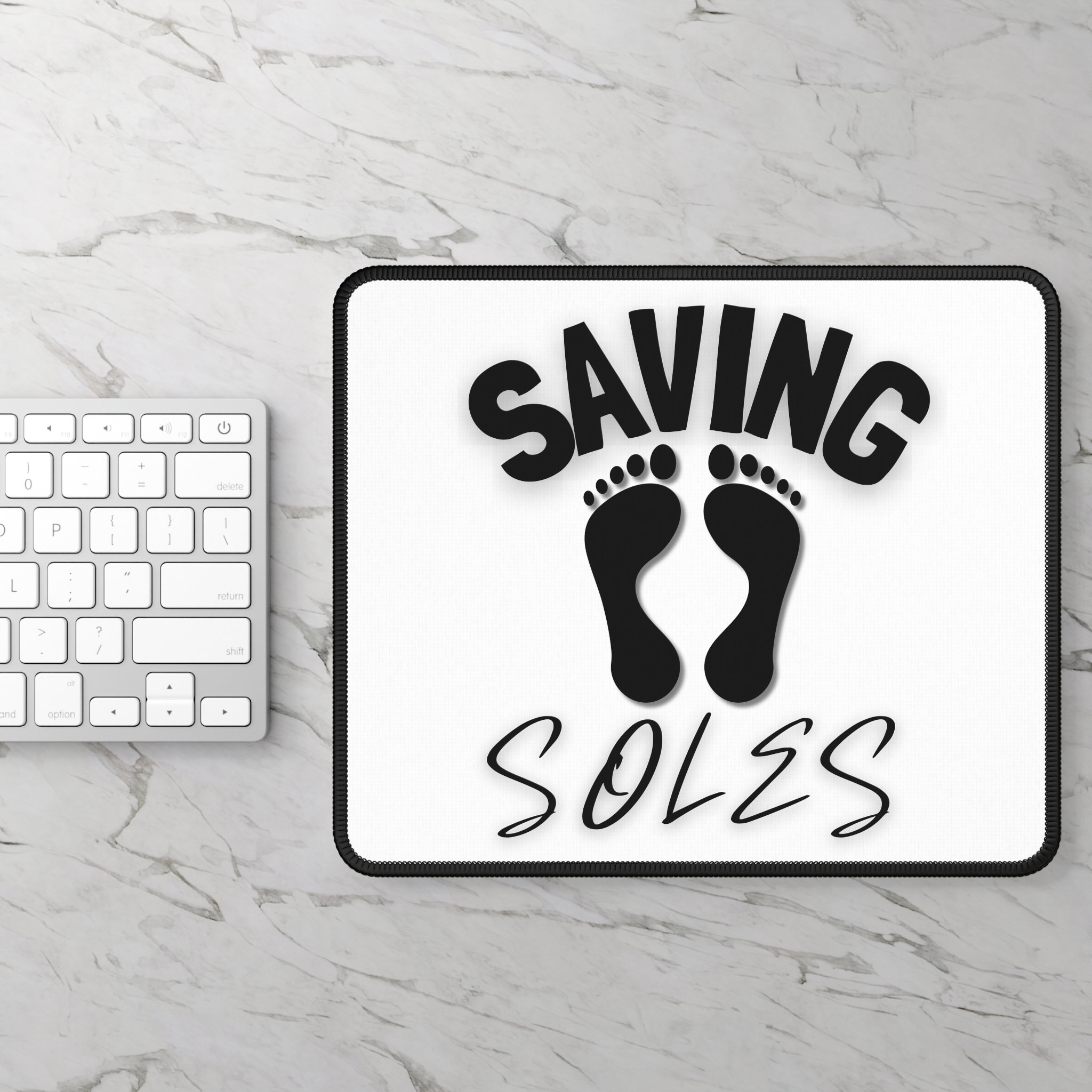 Podiatry Mouse Pad, Podiatrist Gift, Foot Doctor, Foot Issues, Podiatry Office, Foot Mouse Pad, Saving Soles, Podiatrist Office Decor