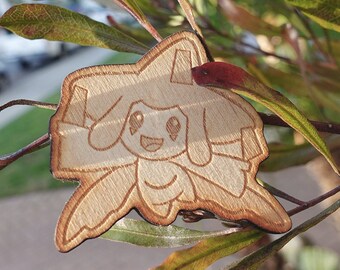 Jirachi Wooden Pin