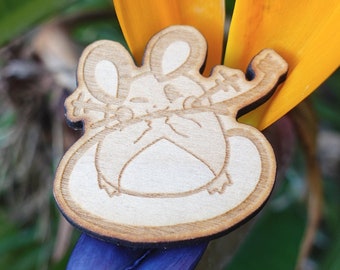 Dedenne Wooden Pin