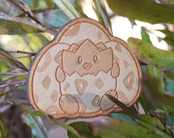 Togepi Wooden Pin