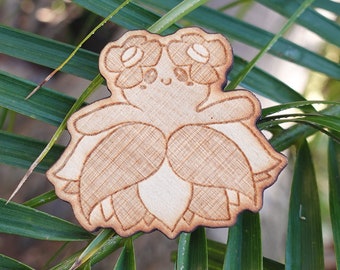 Bellossom Wooden Pin