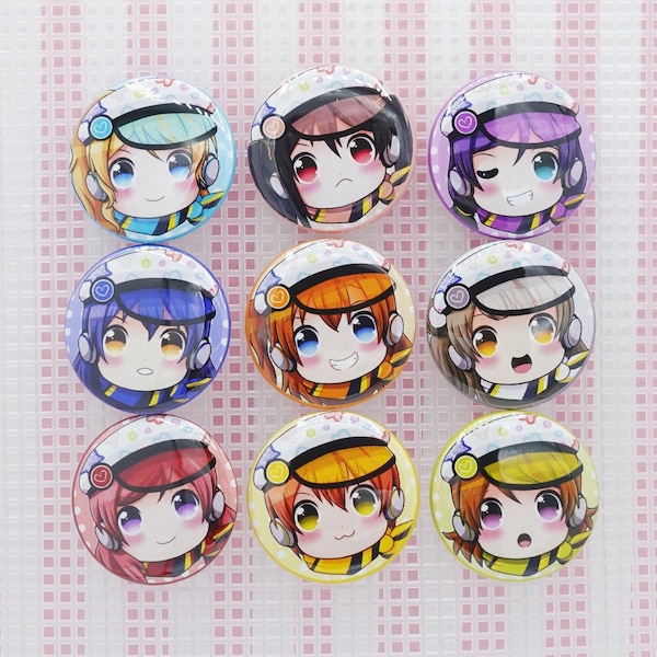 Love Live Buttons 1.5" (muse)