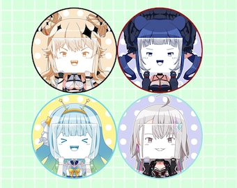 Holographic Phase Connect Buttons 2.25" (Phase Invaders Sign Face)