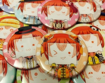 Love Live Buttons 2.25" (Rin Collection)