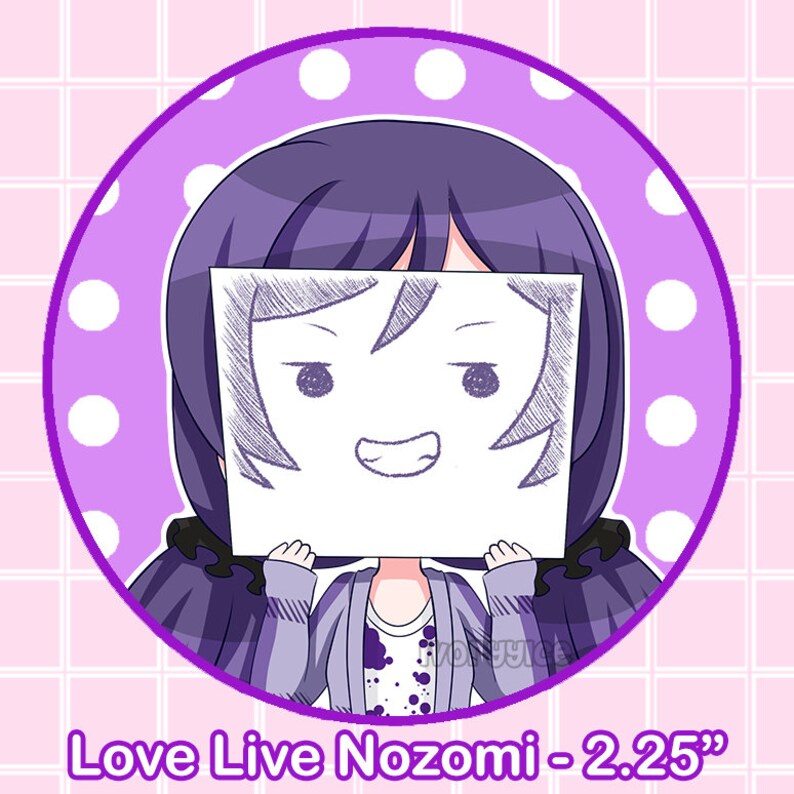 Love Live Buttons 2.25 muse Sign Face image 4