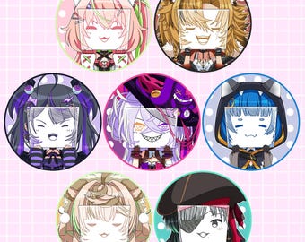 Holographic idol-EN Buttons 2.25" (idol Gen 2 Sign Face)
