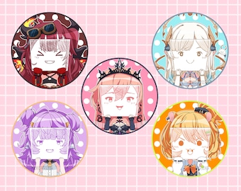 Holographic Phase Connect Buttons 2.25" (Phase Euphoria Sign Face)