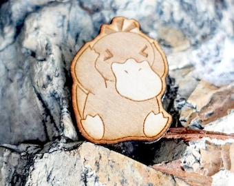 Psyduck Wooden Pin