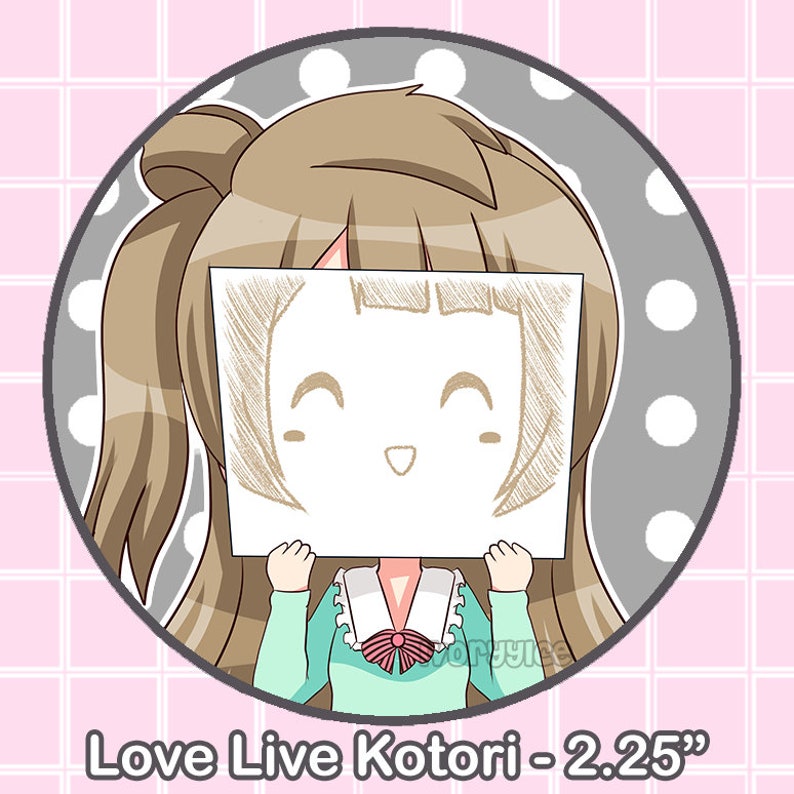 Love Live Buttons 2.25 muse Sign Face image 7