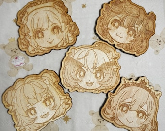 Phase Connect Wooden Pins (Phase Euphoria)