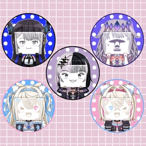 Holographic holoEN Buttons 2.25" (holoAdvent Sign Face)