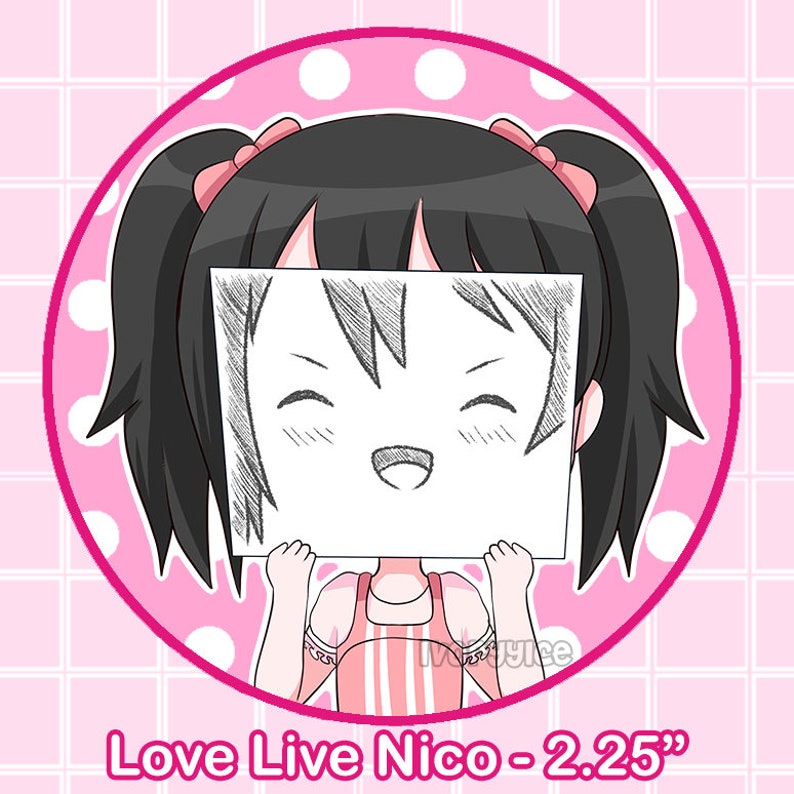 Love Live Buttons 2.25 muse Sign Face image 3