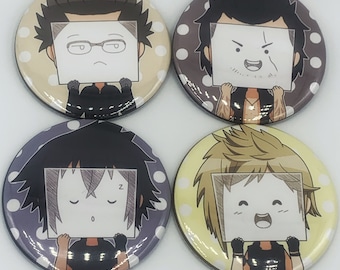 Final Fantasy XV Buttons 2.25" Sign Face