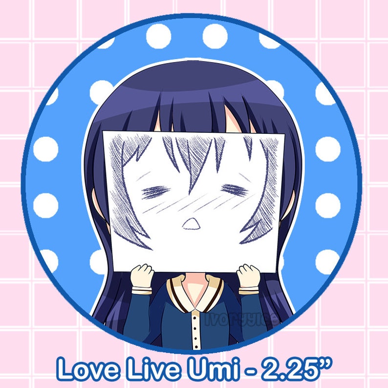 Love Live Buttons 2.25 muse Sign Face image 5