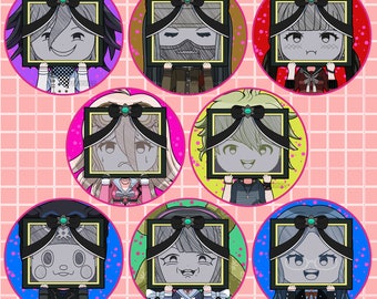 Danganronpa V3 Killing Harmony Buttons 2.25" Group 2