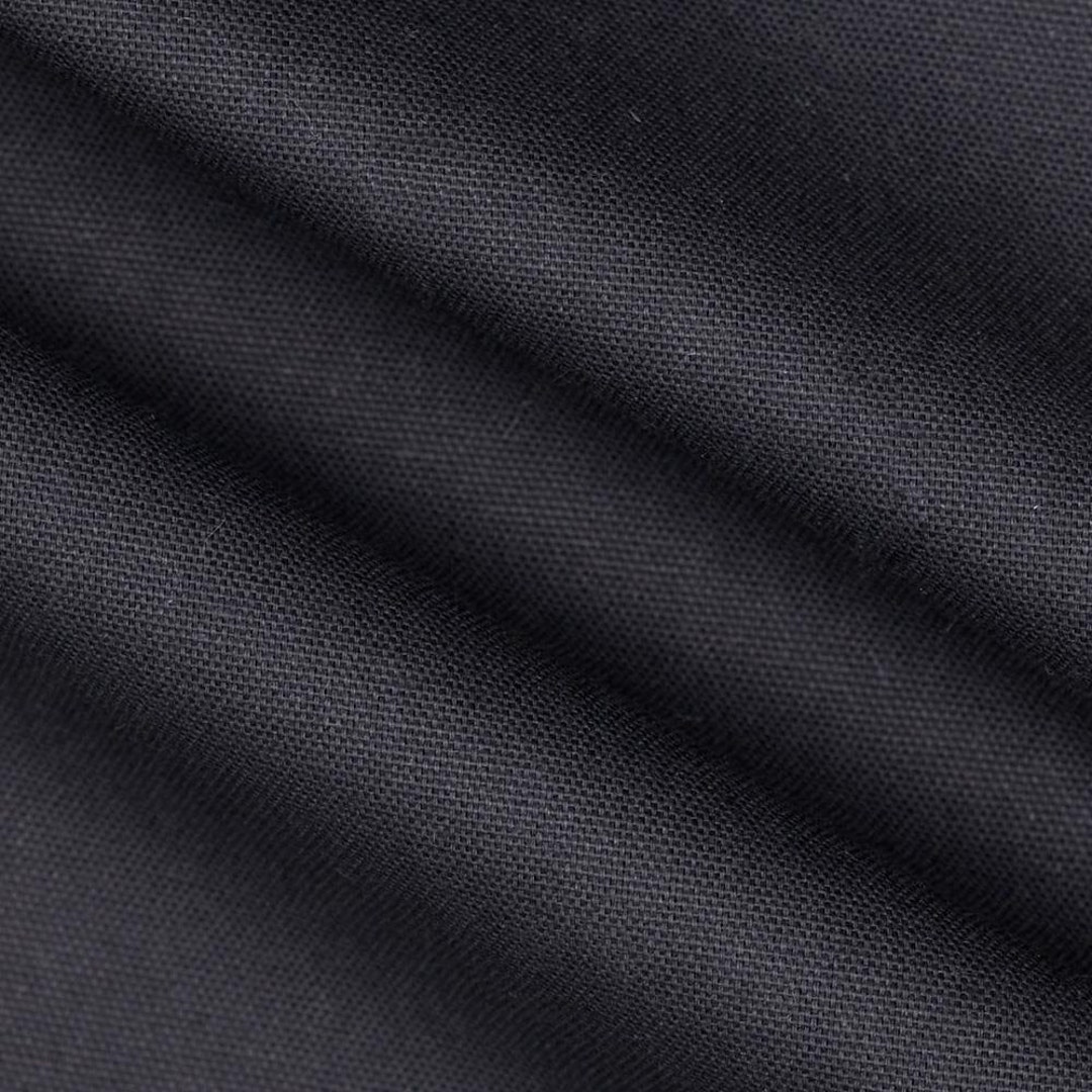 Black Fabric by the YARD All Cotton Premier Prints Dyed Solid Black