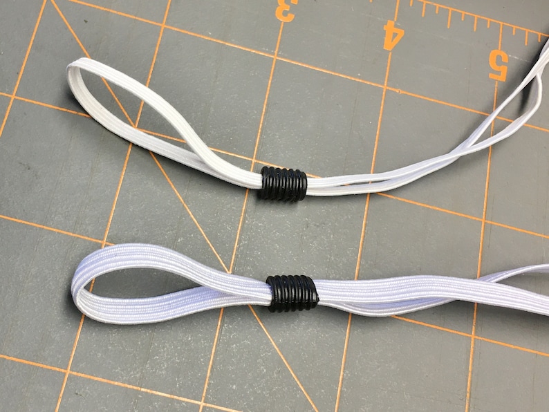 Silicone Elastic Cord Lock 24 piece Toggle Fastener Drawstring Etsy