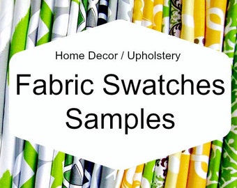 Fabric Swatch Sample pick FOUR, Choose up to 4 fabric samples --- Please read instructions