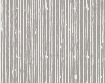 Grey Stripe Fabric by the Yard all COTTON Scribble lines Home decor Premier Prints storm white curtain pillow runner drapes  SHIPsFAST