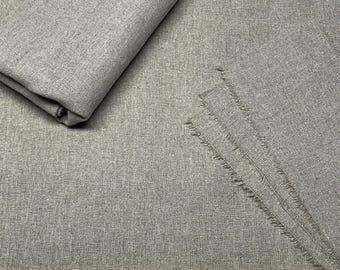 HEMP Linen heavy canvas All HEMP Greige unbleached plain natural taupe beige tan 57" wide 10 ounce Ships Fast